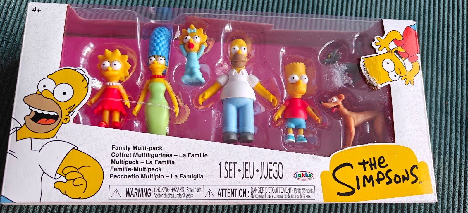 The Simpsons Family (7 Figuren), Ophalen of Verzenden, Nieuw, Beeldje of Figuurtje