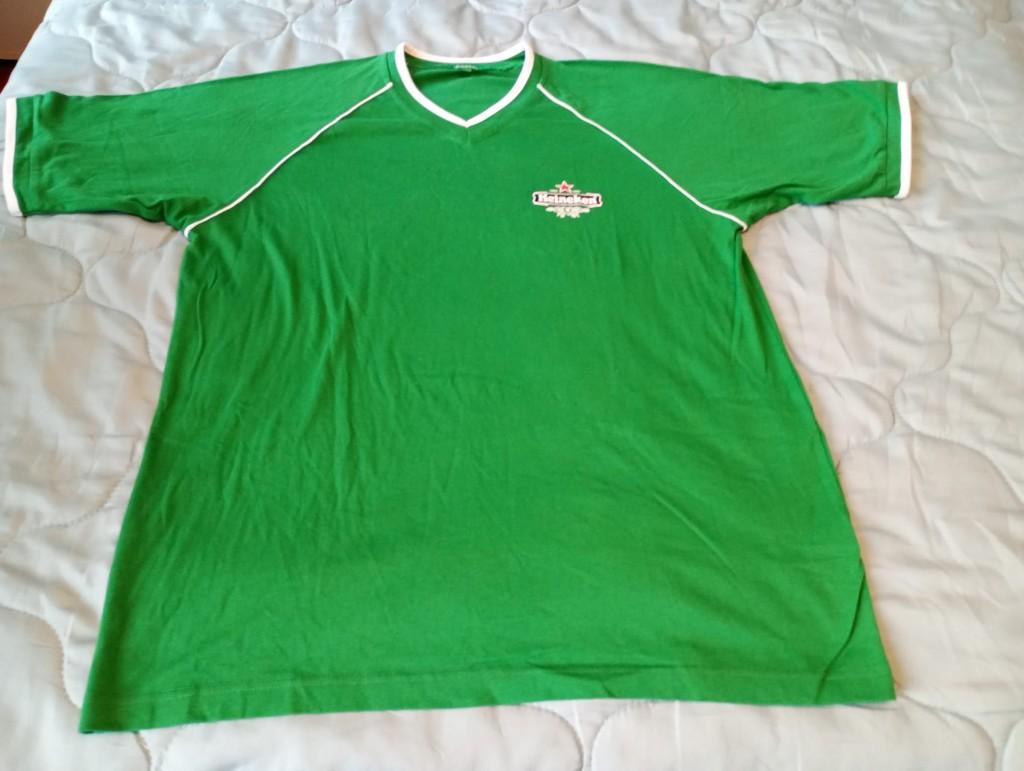 Origineel Groen Heineken shirt Maat L Nieuwstaat, Kleding | Heren, Ophalen, Maat 52/54 (L), Nieuw, Groen