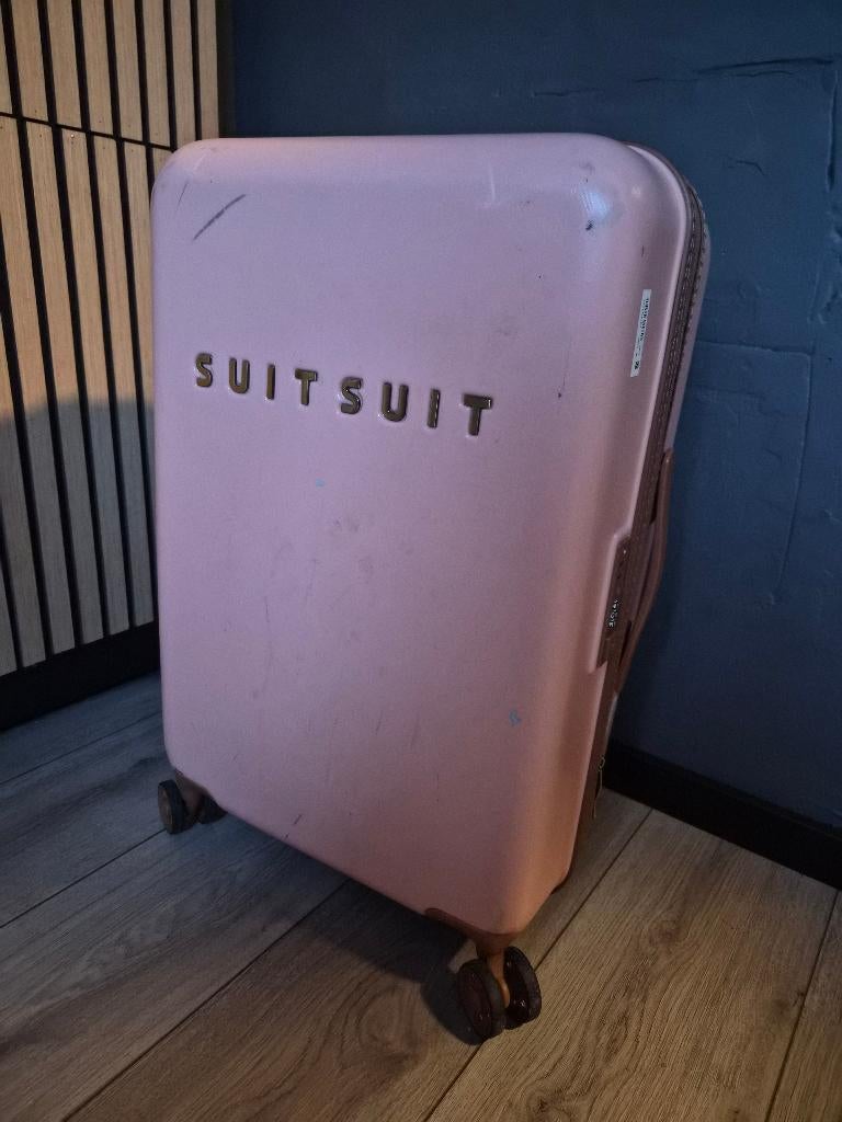 Suitsuit koffer, Sieraden, Tassen en Uiterlijk, Koffers, Gebruikt, Hard kunststof, 45 tot 55 cm, 70 cm of meer