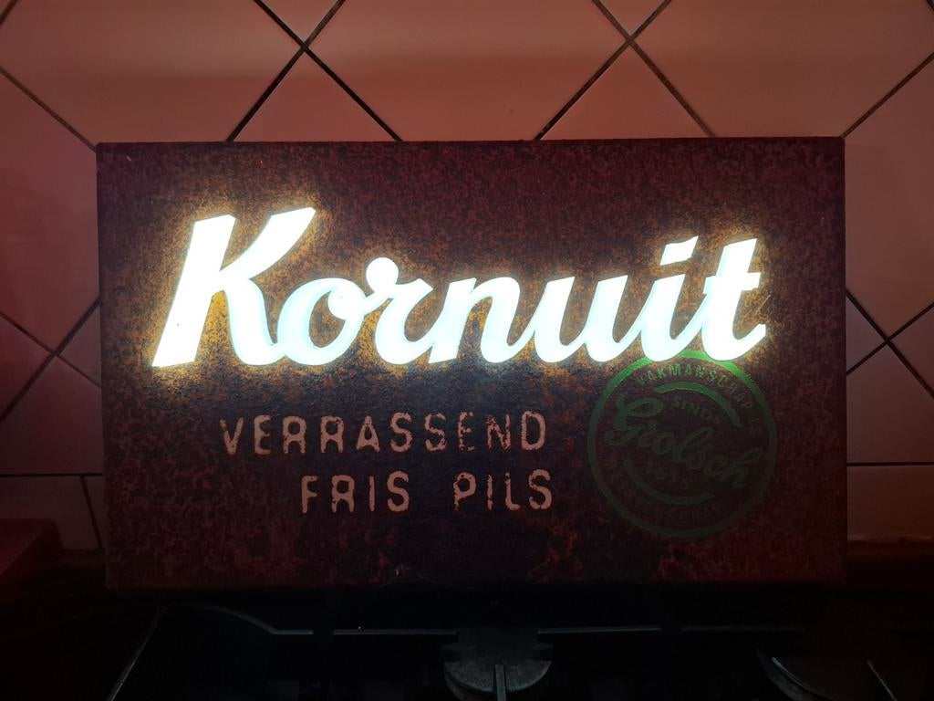 Grolsch Kornuit lichtbak, Ophalen of Verzenden