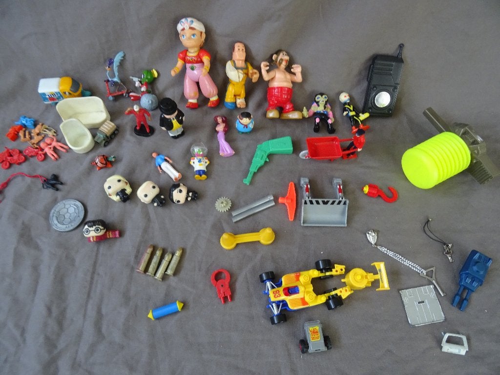 speelgoed jaren'70 onderdelen popjes figuren Asterix, Ophalen of Verzenden, Zo goed als nieuw