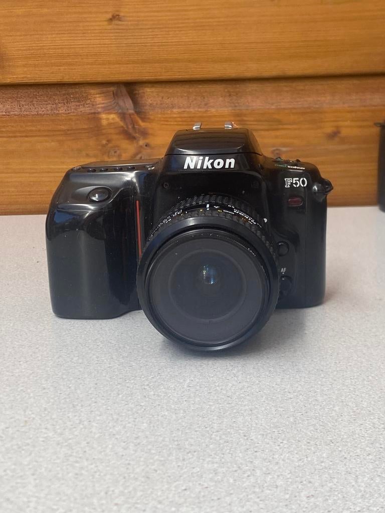 Nikon F50, Audio, Tv en Foto, Fotocamera's Analoog, Ophalen of Verzenden, Zo goed als nieuw, Spiegelreflex, Nikon