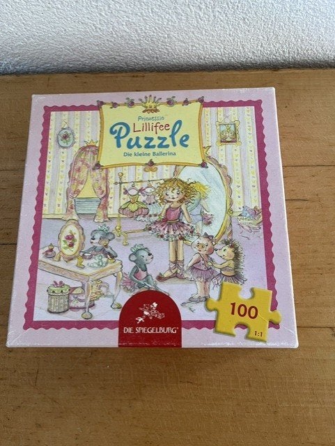 Puzzel Prinses Lillifee - De kleine ballerina - 100 stukjes, Ophalen of Verzenden, Meer dan 50 stukjes, Zo goed als nieuw, 6 jaar of ouder