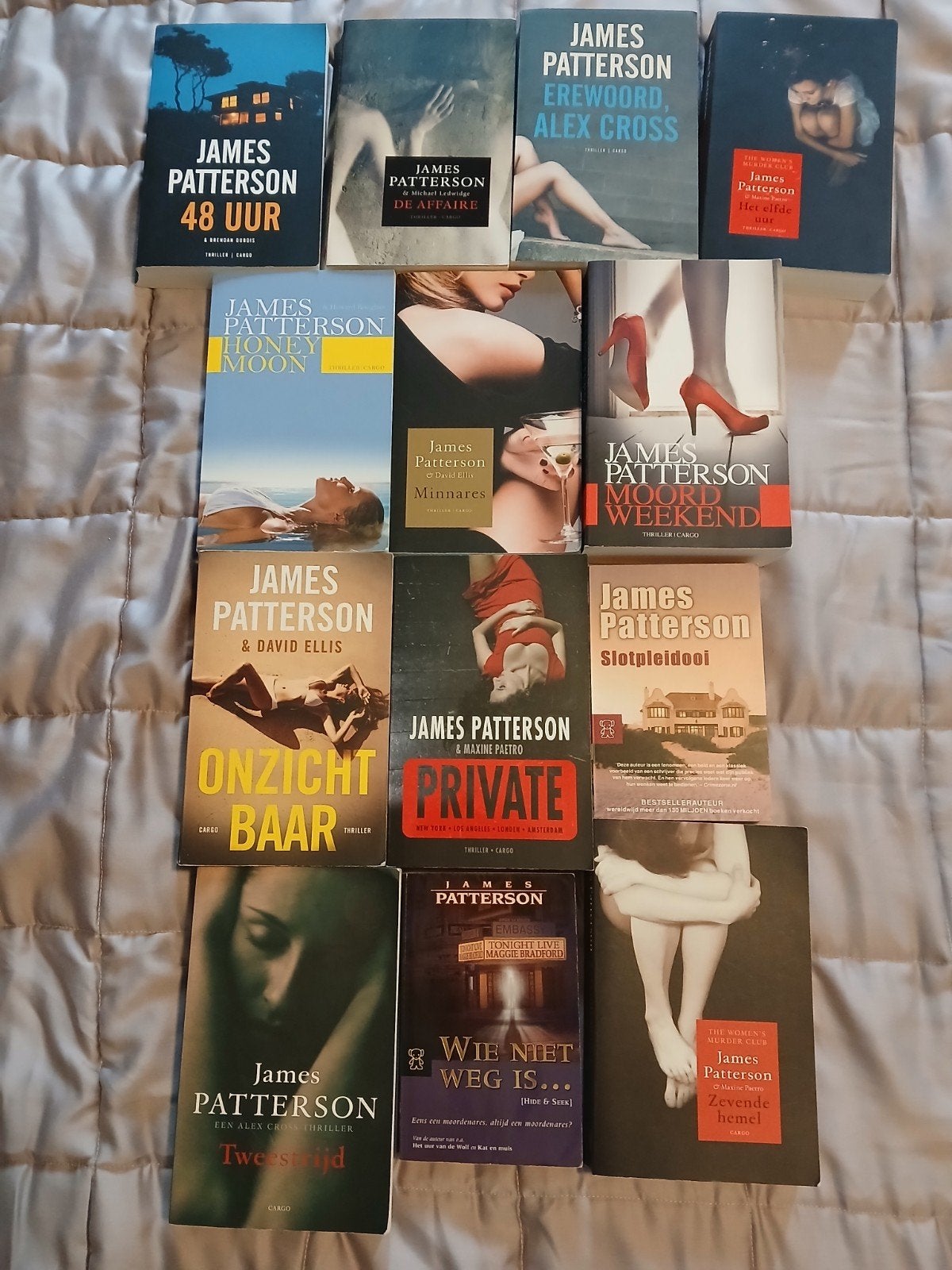 13 boeken van James Patterson, Boeken, Ophalen of Verzenden, Gelezen, James Patterson