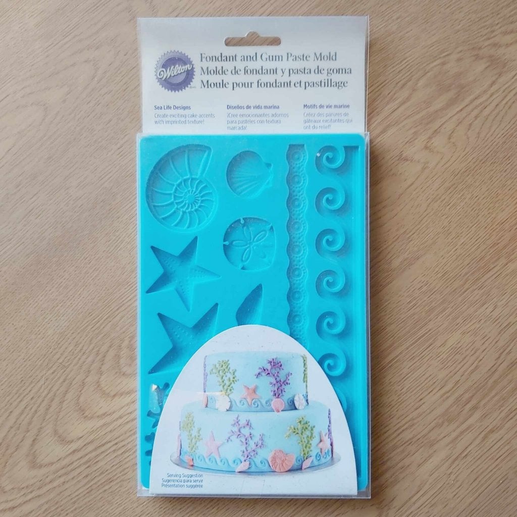 Mal voor fondant en marsepein, Sea Life , NIEUW, Ophalen of Verzenden, Nieuw, Taarten of Cupcakes, Versiering
