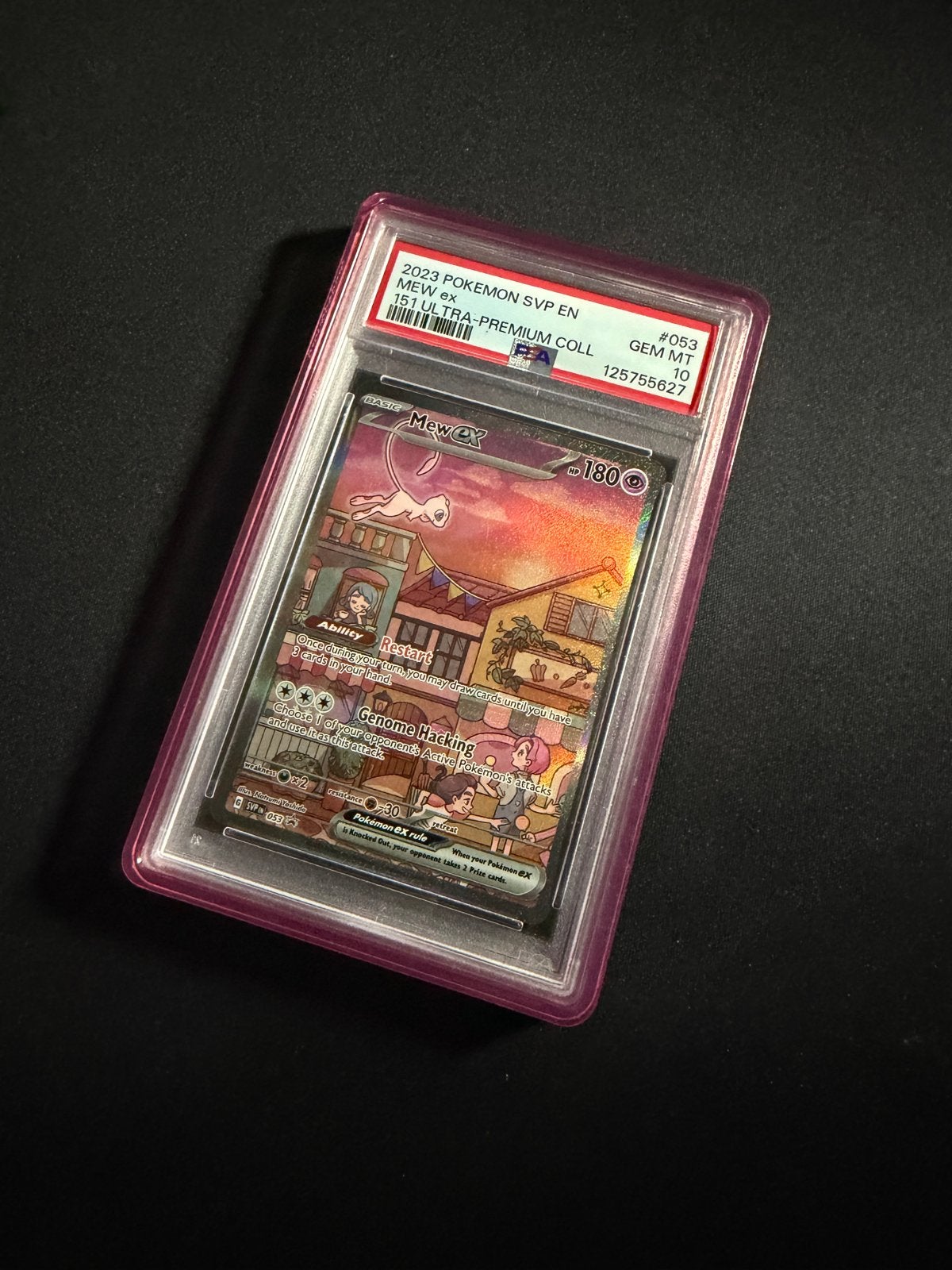 Mew ex 151 Ultra-Premium Collection PSA 10 GEM MT, Ophalen of Verzenden, Nieuw, Losse kaart, Foil
