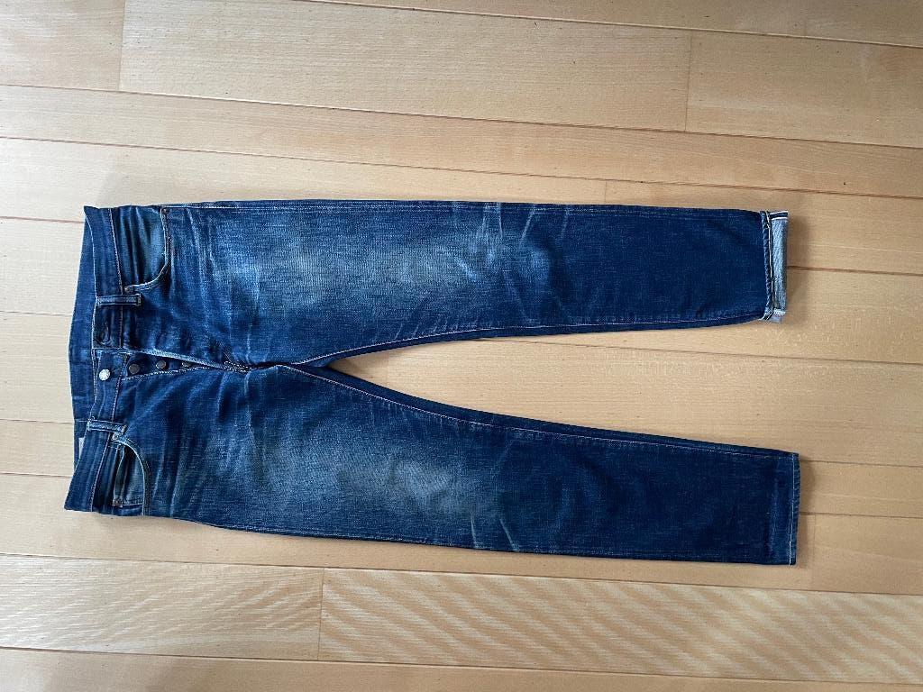 Momotaro - 0305-C selvedge jeans (W33=waist 43 cm), Momotaro, W33 - W34 (confectie 48/50), Gedragen, Verzenden