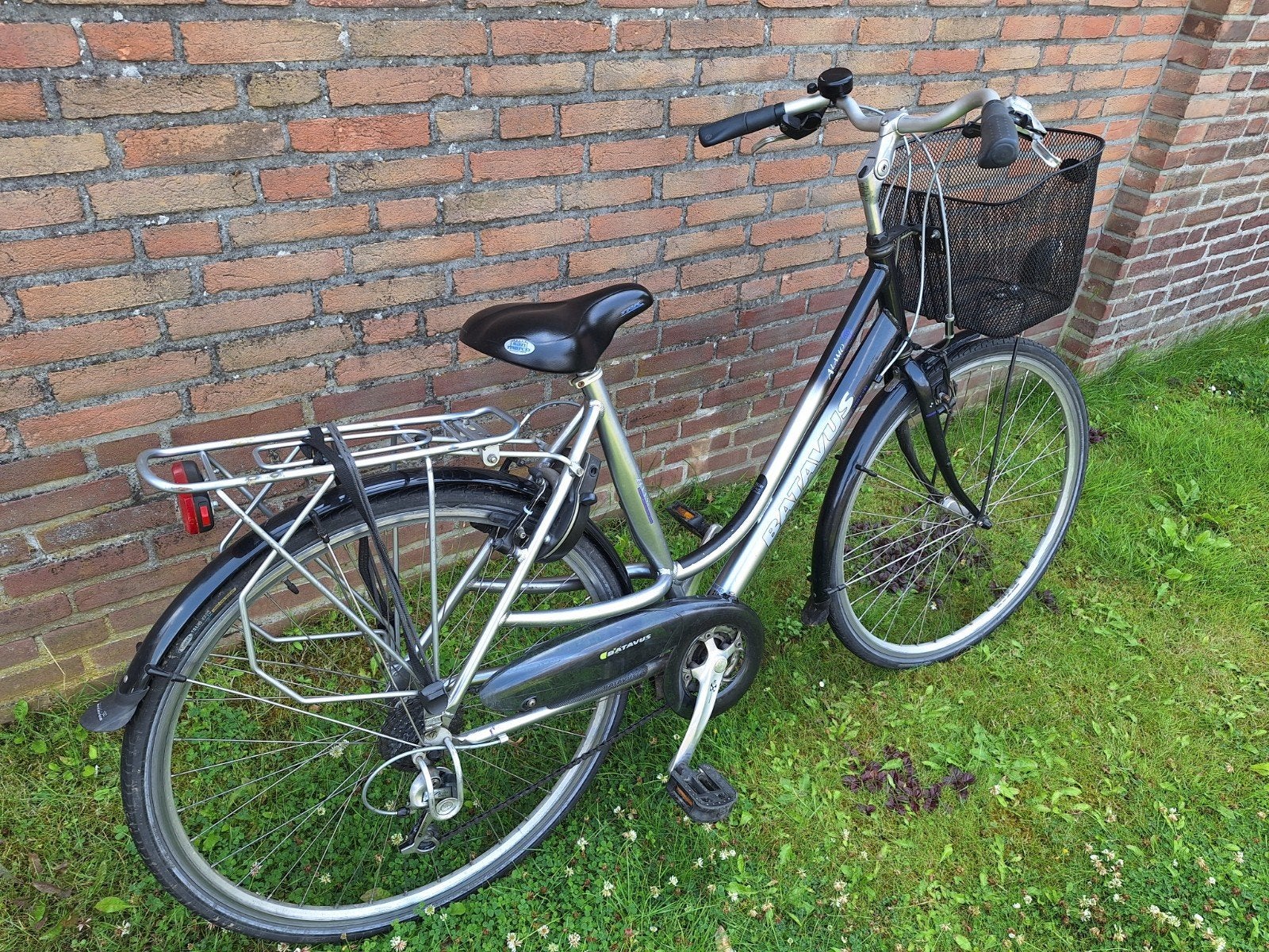 Batavus damesfiets, Fietsen en Brommers, Gebruikt, Velgrem, Versnellingen, Batavus