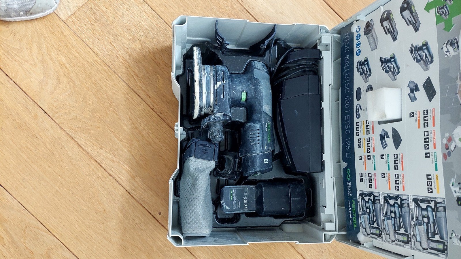 Festool DTSC 400 Li 3,1 I-Plus Accu-deltaschuurmachine, Ophalen of Verzenden