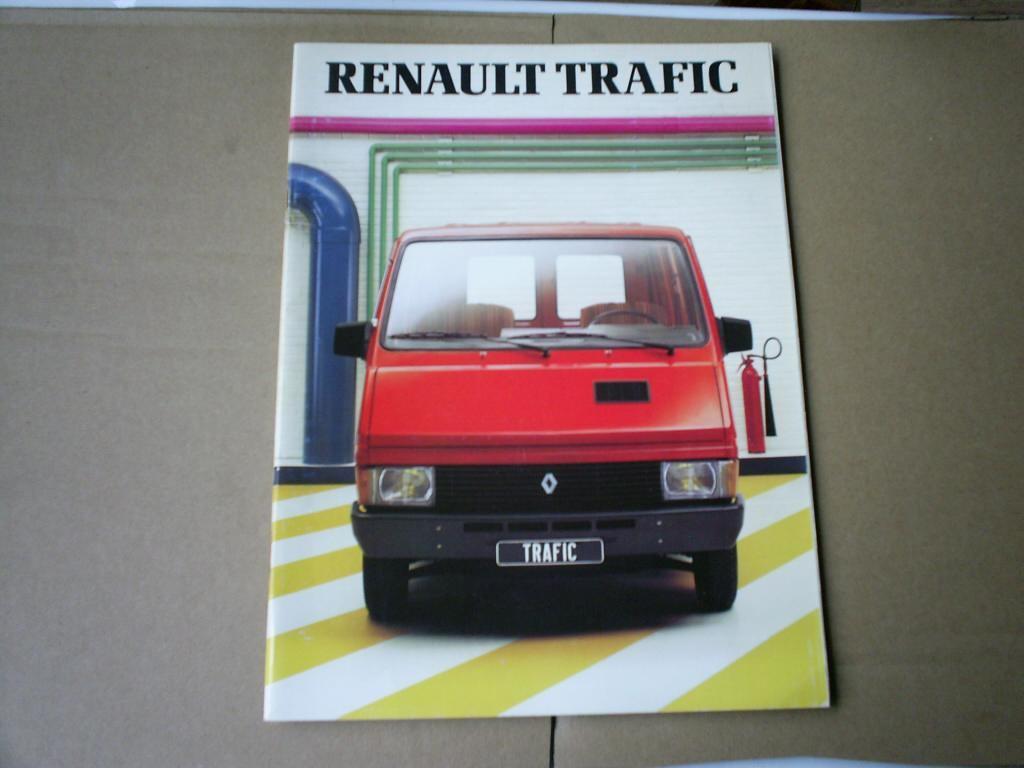 Renault Trafic 1981 42 pag., Verzenden, Zo goed als nieuw, Renault