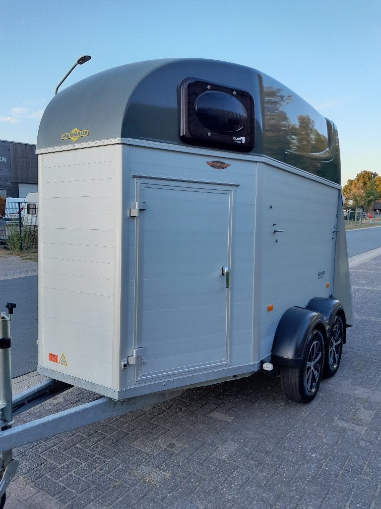 Aluminium 2 paards trailer, Ophalen, Zo goed als nieuw, Aluminium, 2-paards trailer