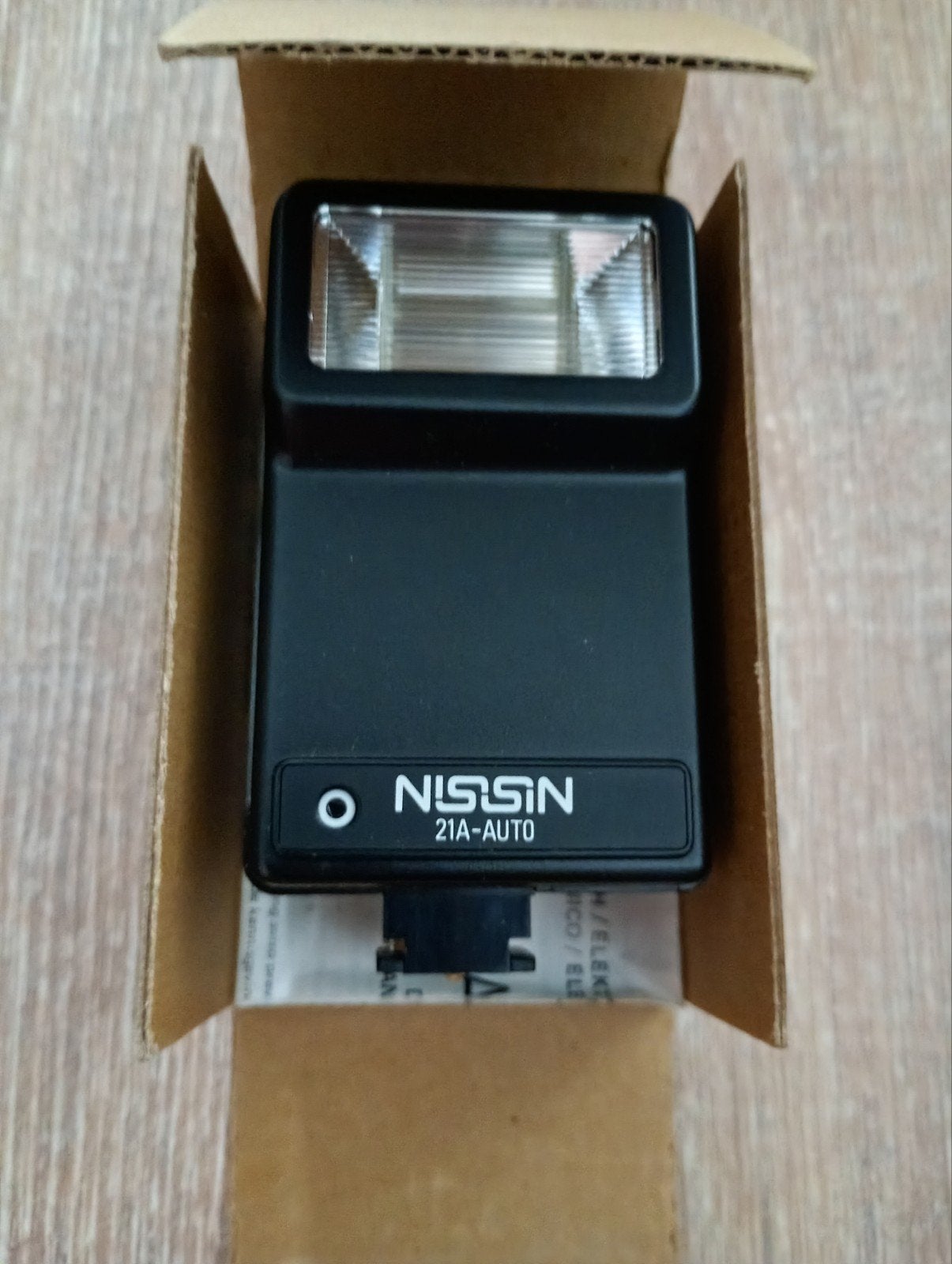 Nissin 21A-Auto Fodor Electronic Flash - Nieuw in doos, Voor analoge fotografie, Externe flitser, Nieuw, Nissin