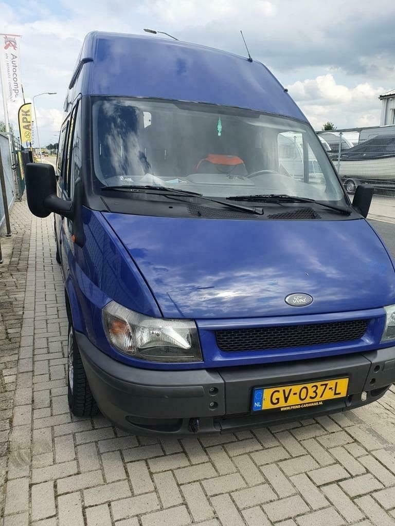 Ford Transit buscamper 2003 – compleet – APK 15-07-2027, Buscamper of Camperbus, Reservewiel, Ford, Tot en met 2