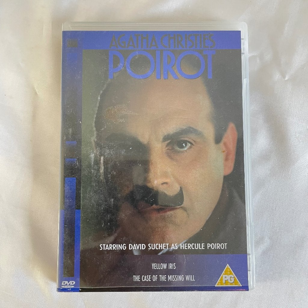 Agatha Christie’s Poirot DVD – Yellow Iris /The Case of the, Misdaad, Alle leeftijden, Ophalen of Verzenden, Gebruikt