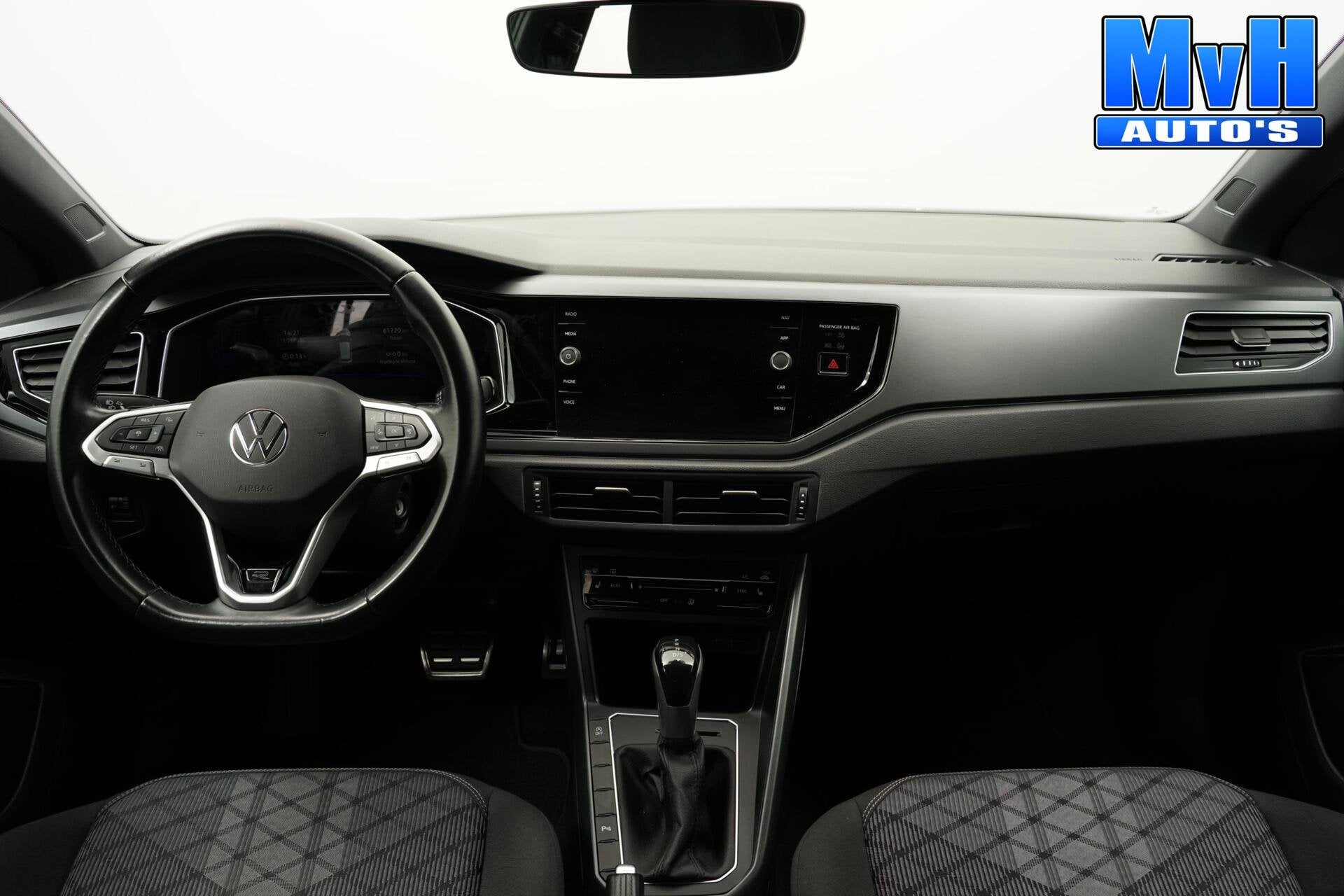 Volkswagen Polo 1.0 TSI R-Line|DSG|ACC|CAMERA|STOELVERW|NAP, Stof, Gebruikt, Euro 6, 95 pk