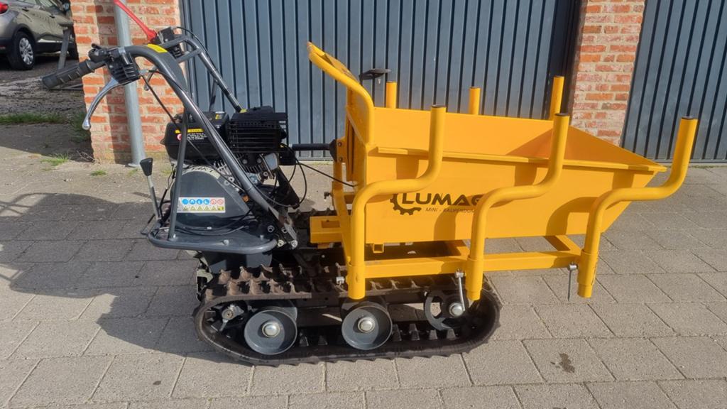 Rupsdumper mini dumper LUMAG, Ophalen