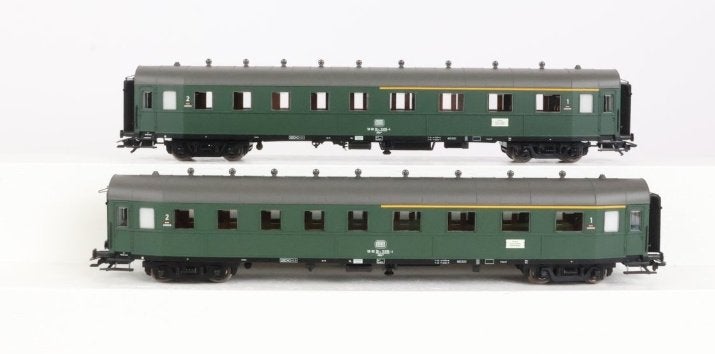 2x DB personenwagen Brawa 45304 hechtwagen, Ophalen of Verzenden, Gebruikt, Gelijkstroom, Wagon