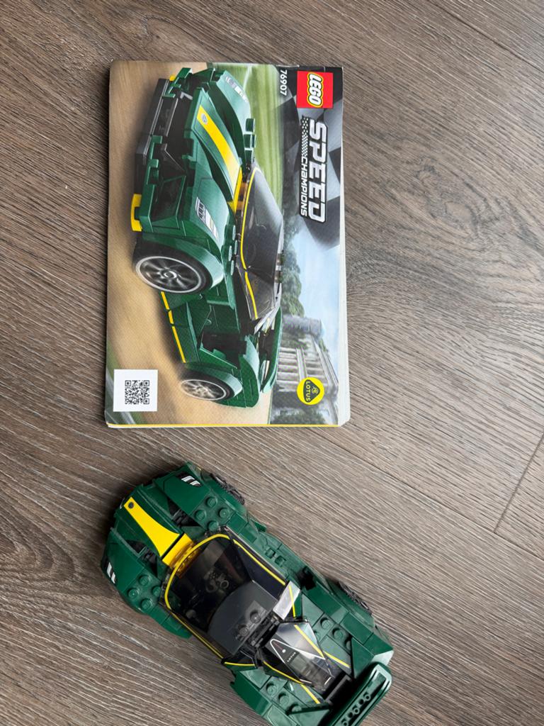 LEGO Speed Champions Lotus Evija (76907), Ophalen of Verzenden, Zo goed als nieuw