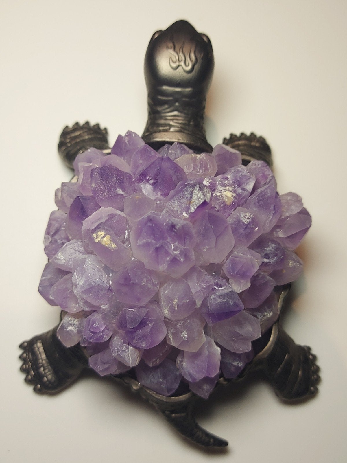 Mooie Amethist Schildpad, Ophalen of Verzenden, Zo goed als nieuw