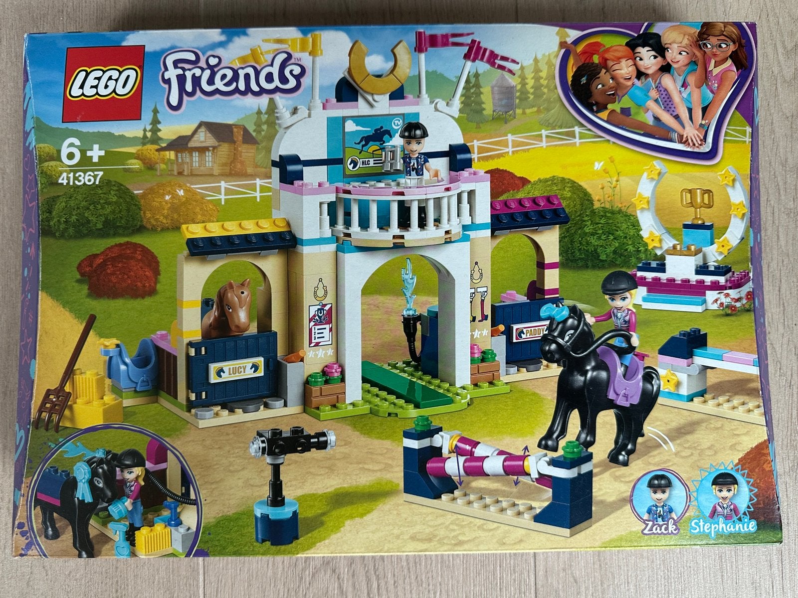 LEGO Friends 41367 Stephanie's Paardenshow, Ophalen of Verzenden, Zo goed als nieuw, Overige merken