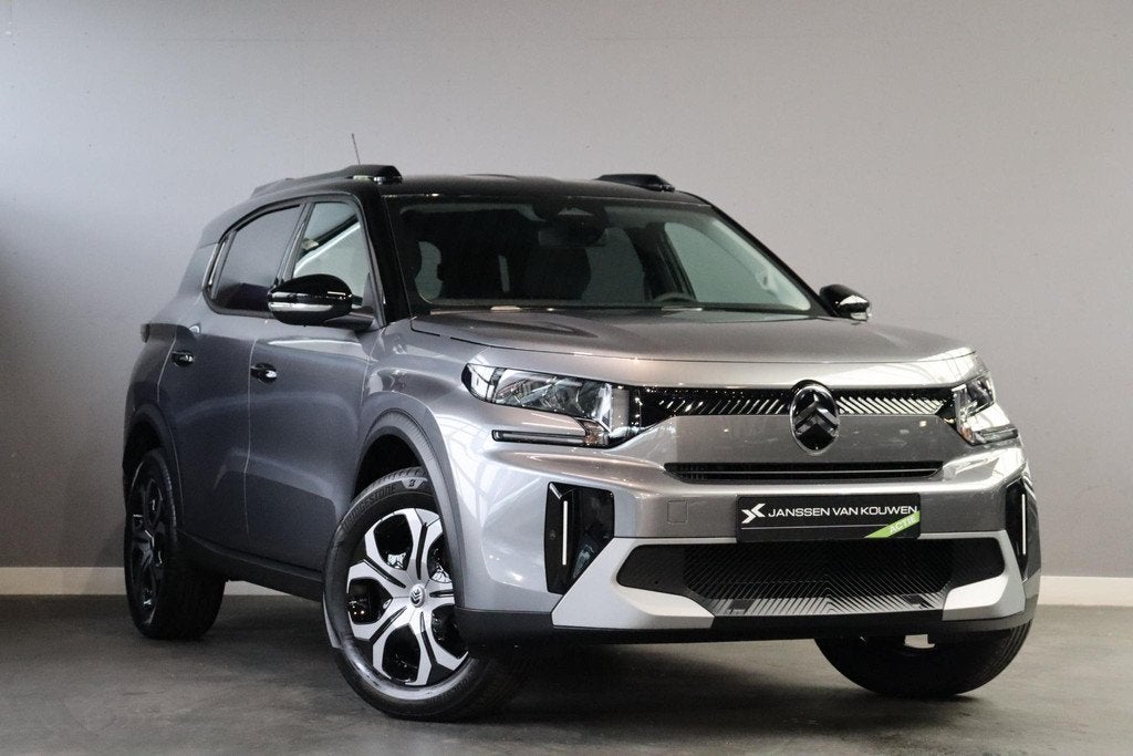 Citroen C3 Aircross 1.2 Hybrid 145pk Plus / Voorraad Voordel, Auto's, Citroën, Stof, 1250 kg, Euro 6, 1199 cc