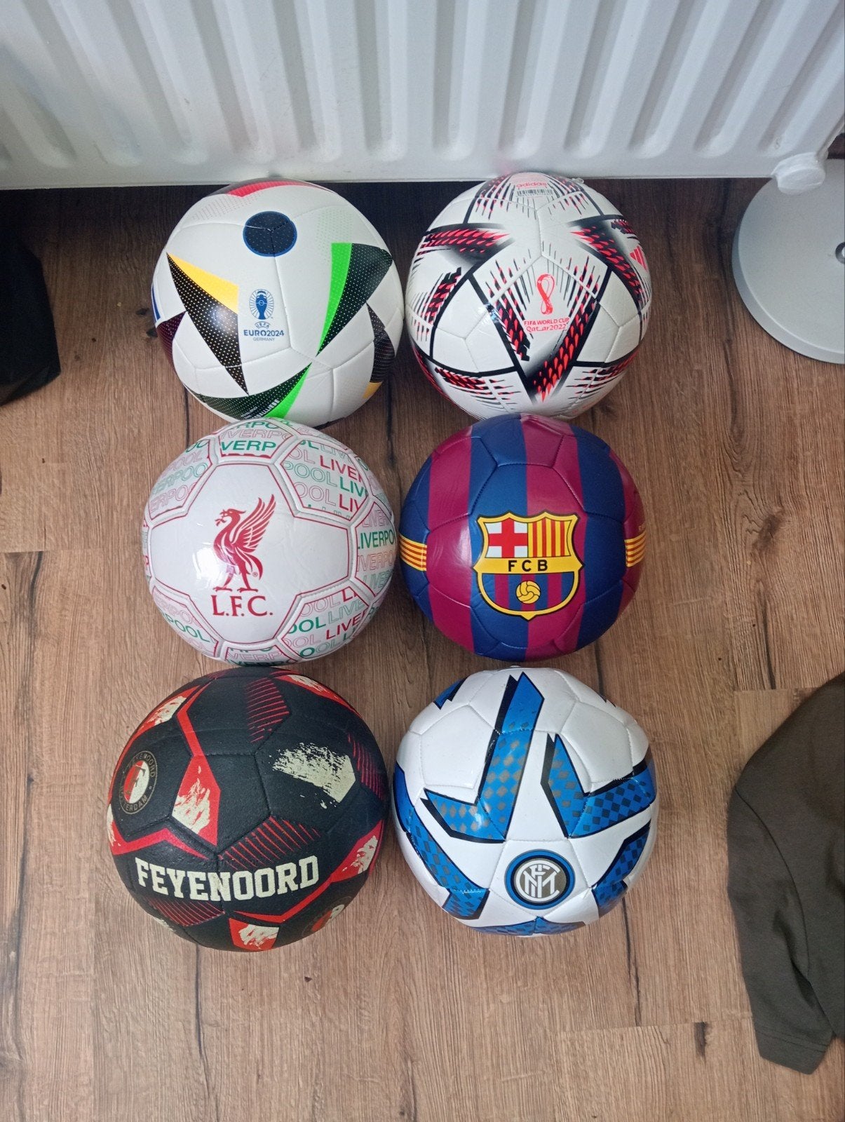 Voetbalcollectie: Club-, EK- en WK-ballen (decoratie), Maat XL, Ophalen of Verzenden, Zo goed als nieuw, Bal