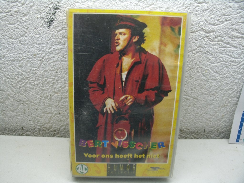 vhs 6a bert visscher voor ons hoeft het niet, Cd's en Dvd's, Alle leeftijden, Ophalen of Verzenden, Zo goed als nieuw, Nederlandstalig