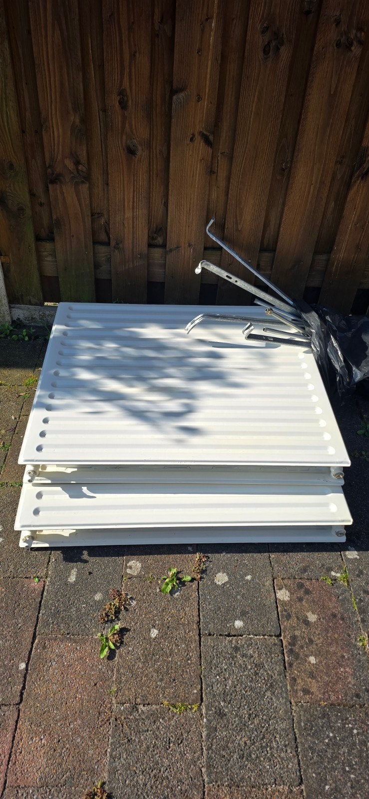 Radiator, Ophalen of Verzenden, Wit, Minder dan 100 cm, Minder dan 100 cm