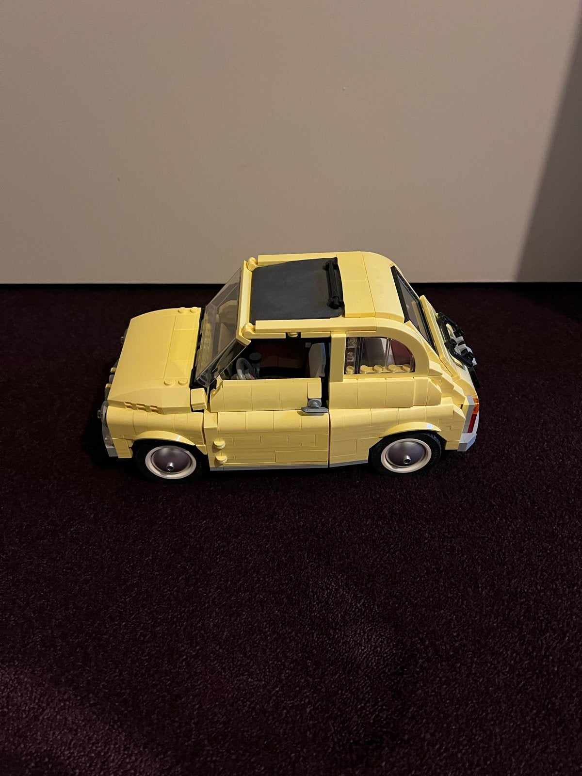LEGO Creator Expert Fiat 500 (10271) - Z.g.a.n., Ophalen of Verzenden, Zo goed als nieuw, Overige merken
