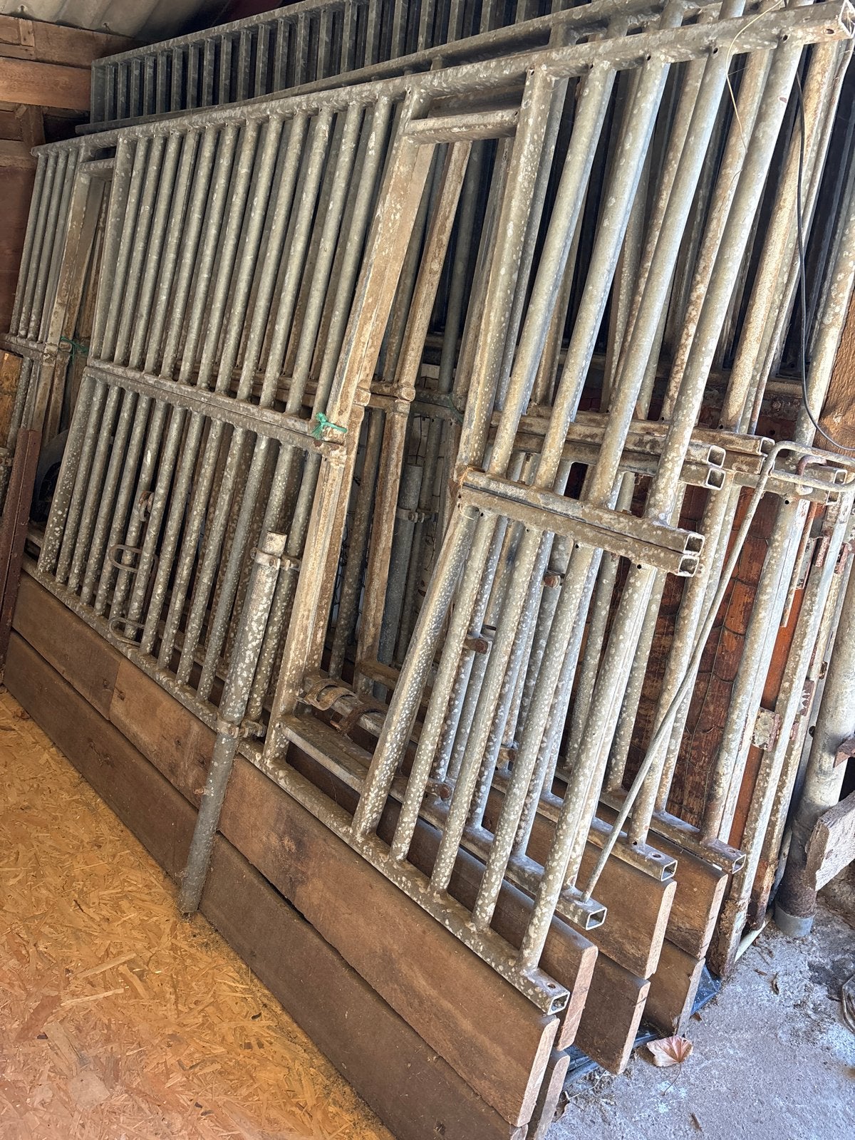 Paardenboxen 4 stuks, Stalling, 4 paarden of pony's of meer