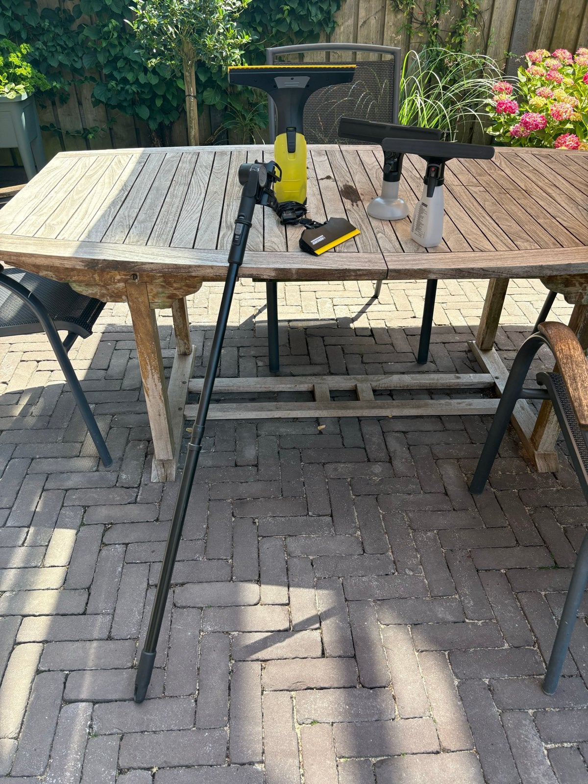 Kärcher WV 5 Plus N Raamwisser met steel, Ophalen, Zo goed als nieuw, Waterstofzuiger