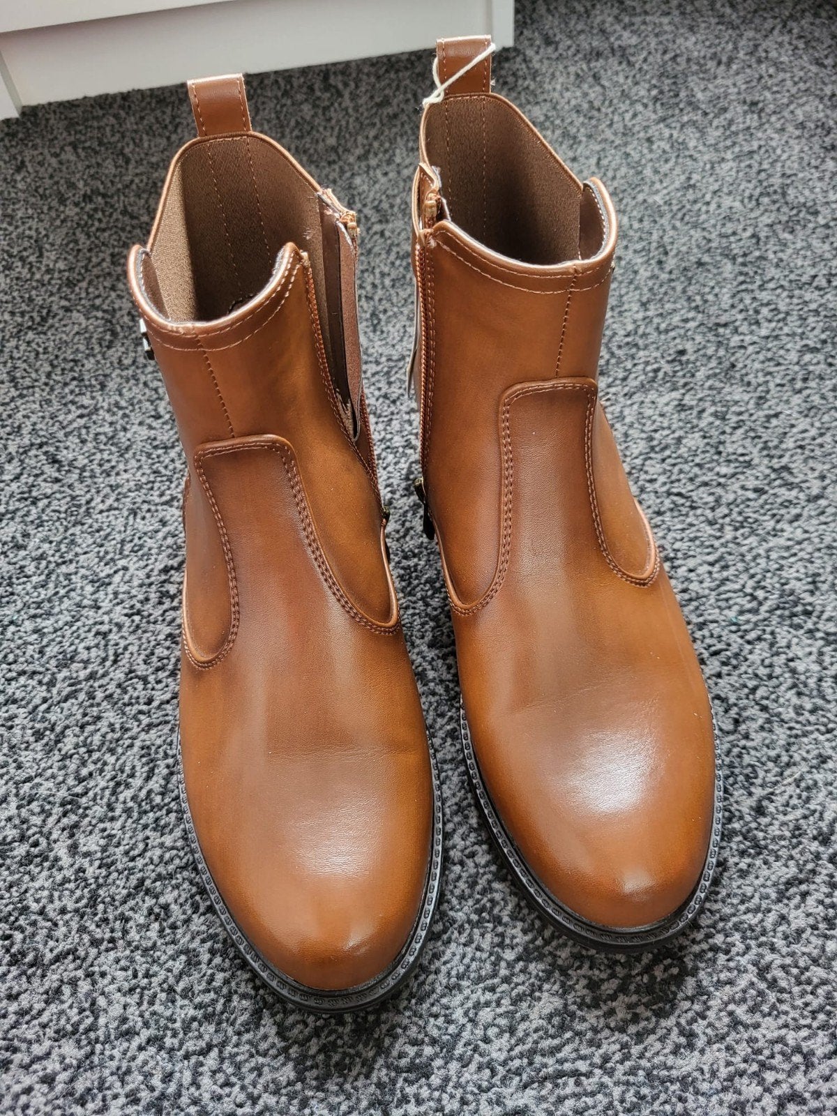 Nieuwe Tom Tailor enkellaarzen - Bruin, Ophalen, Bruin, Lage of Enkellaarzen, Nieuw