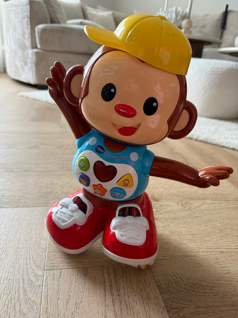 VTech Swing & Speel Aap - Interactief Speelgoed, Kinderen en Baby's, Speelgoed | Vtech, Ophalen of Verzenden, Zo goed als nieuw