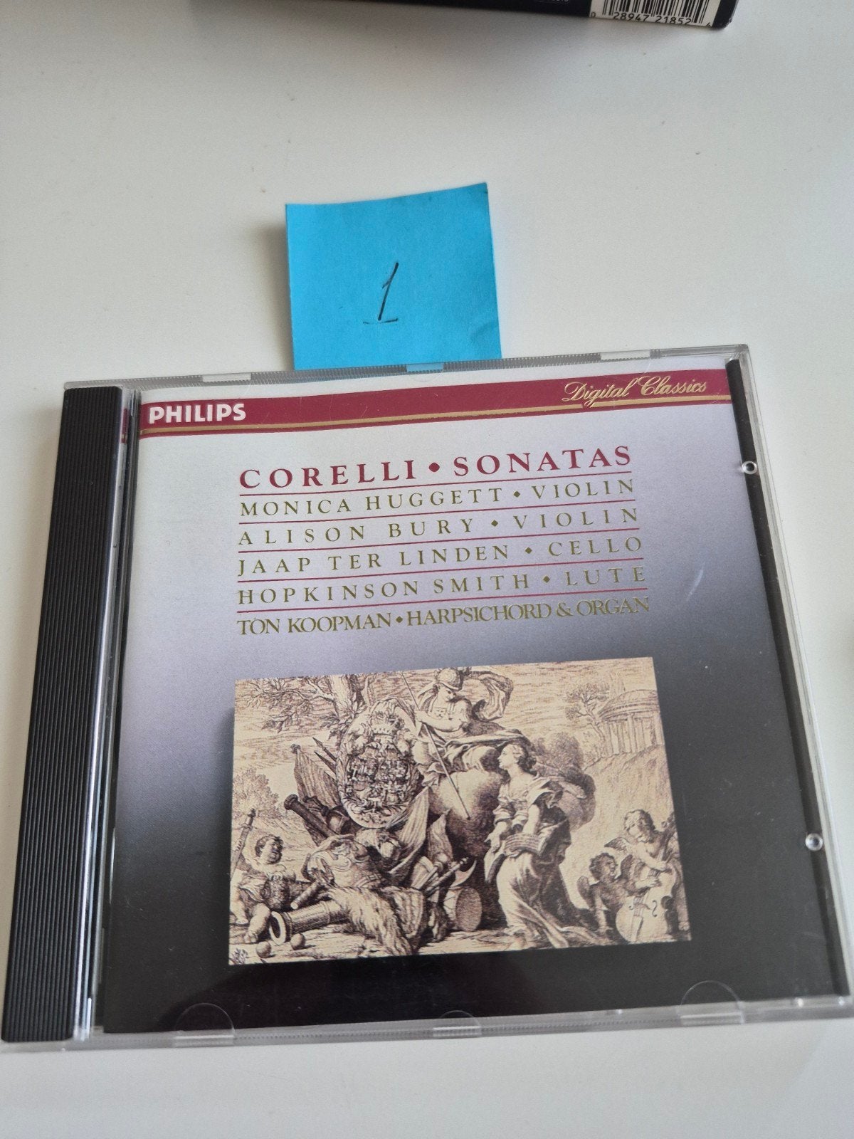 Corelli Sonatas - Monica Huggett, Ton Koopman (CD), Overige componisten, Ophalen of Verzenden, Inclusief doosje, Kamermuziek