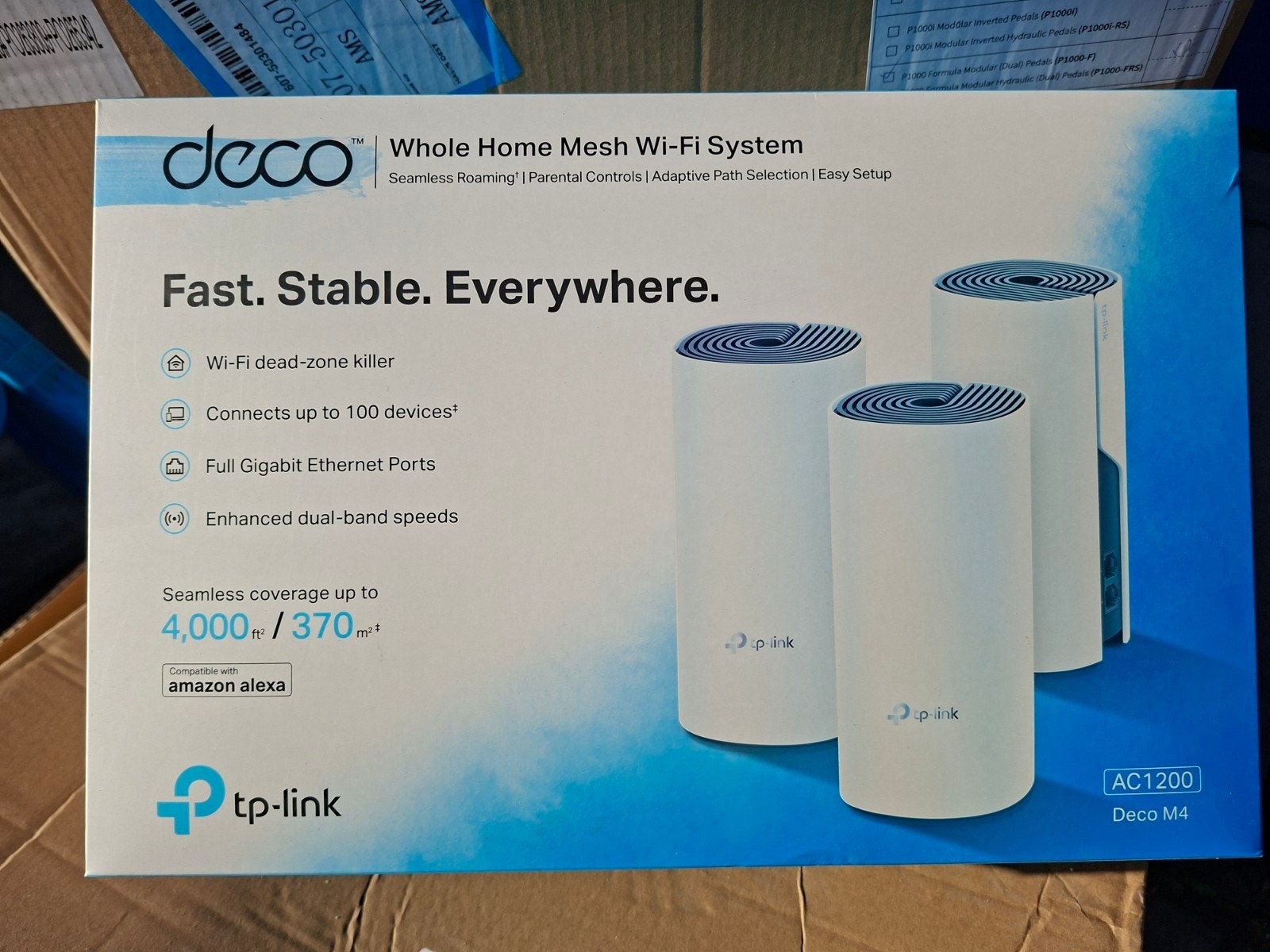 TP-Link Deco M4 AC1200 Whole Home Mesh Wi-Fi Systeem, Ophalen of Verzenden, Nieuw
