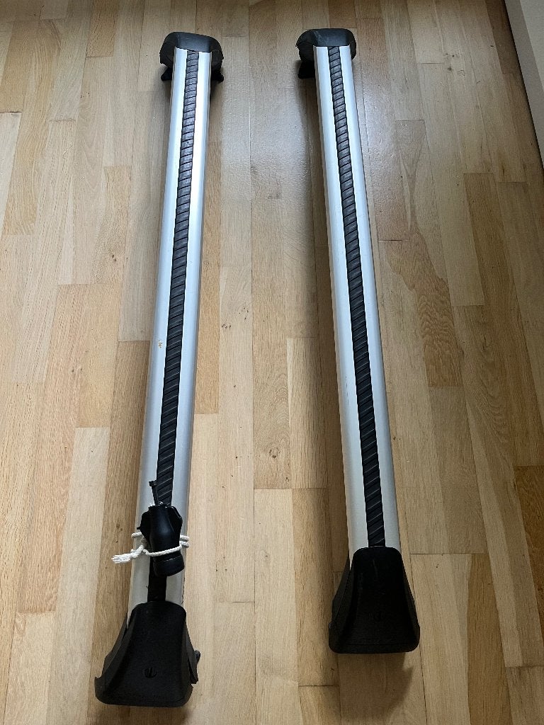 originele Volvo V70 dakdragers / lastdragers, Ophalen, Gebruikt