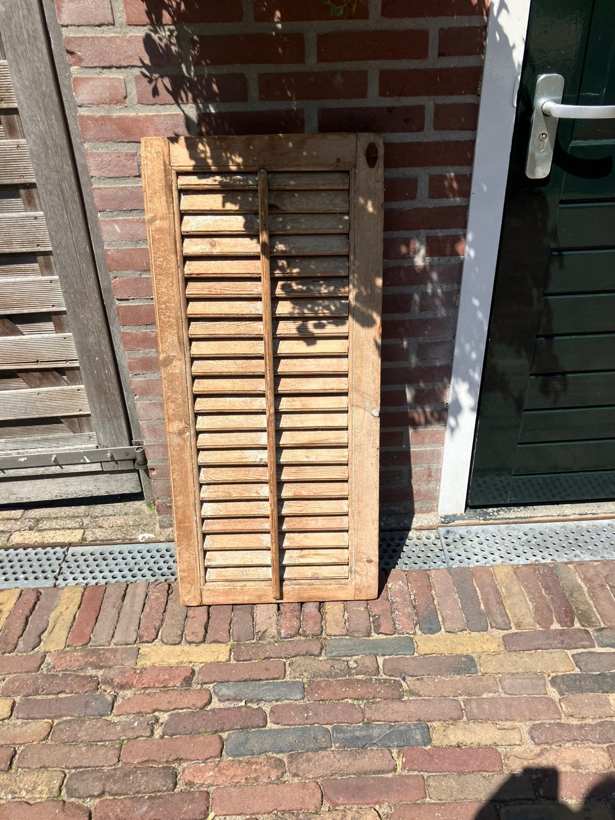 Decoratie luik, Ophalen, Gebruikt