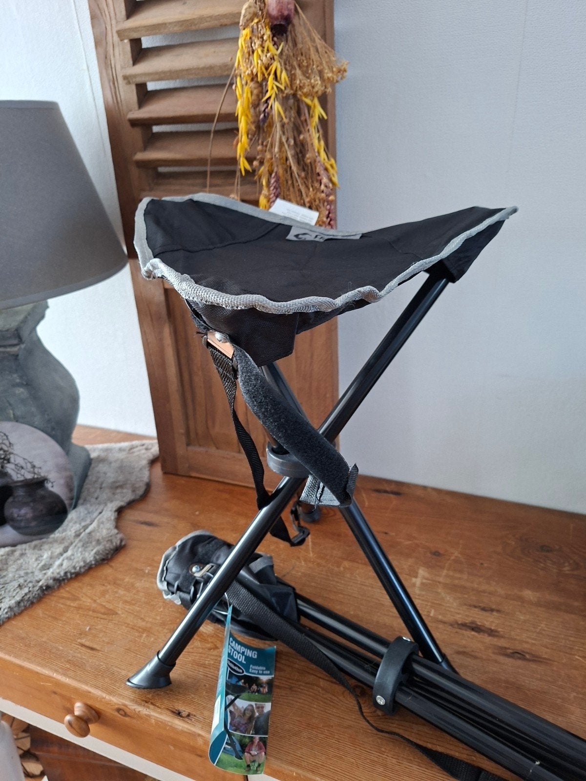Nieuwe opvouwbare campingkruk - Ideaal voor buiten!, Ophalen of Verzenden, Nieuw, Campingstoel