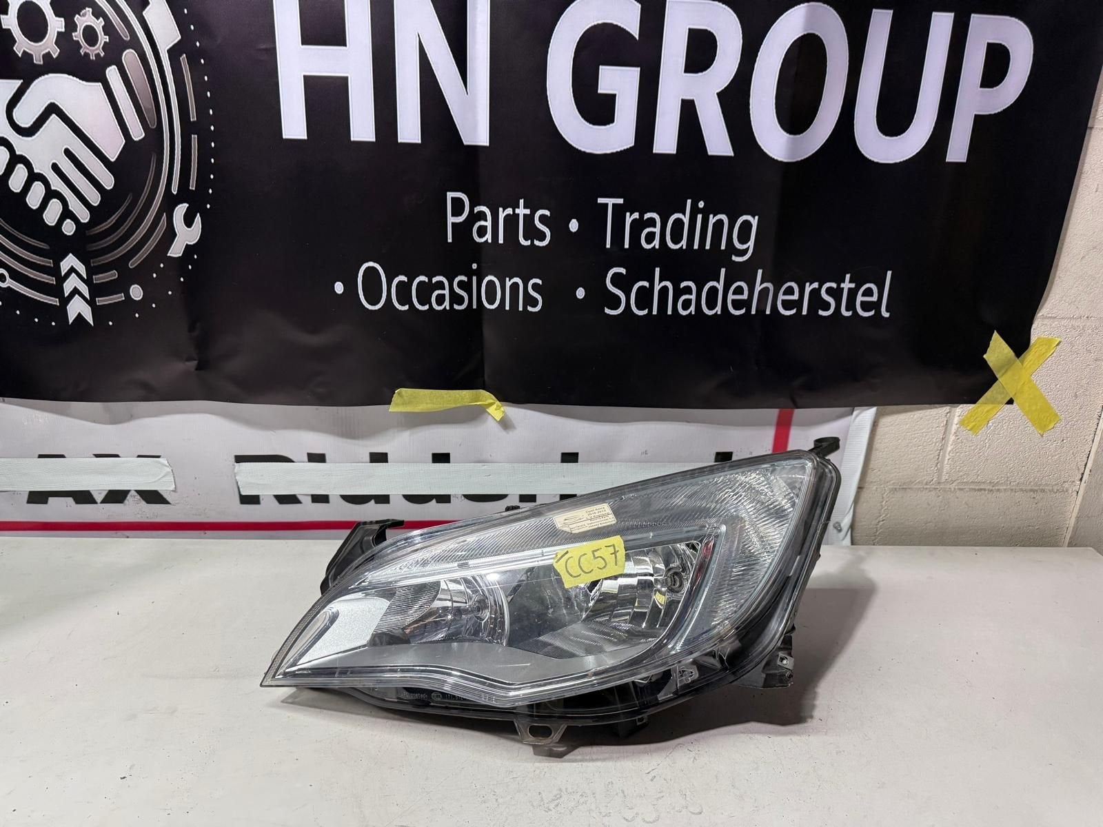 Opel Astra J koplamp, Gebruikt, -, -, Ophalen of Verzenden