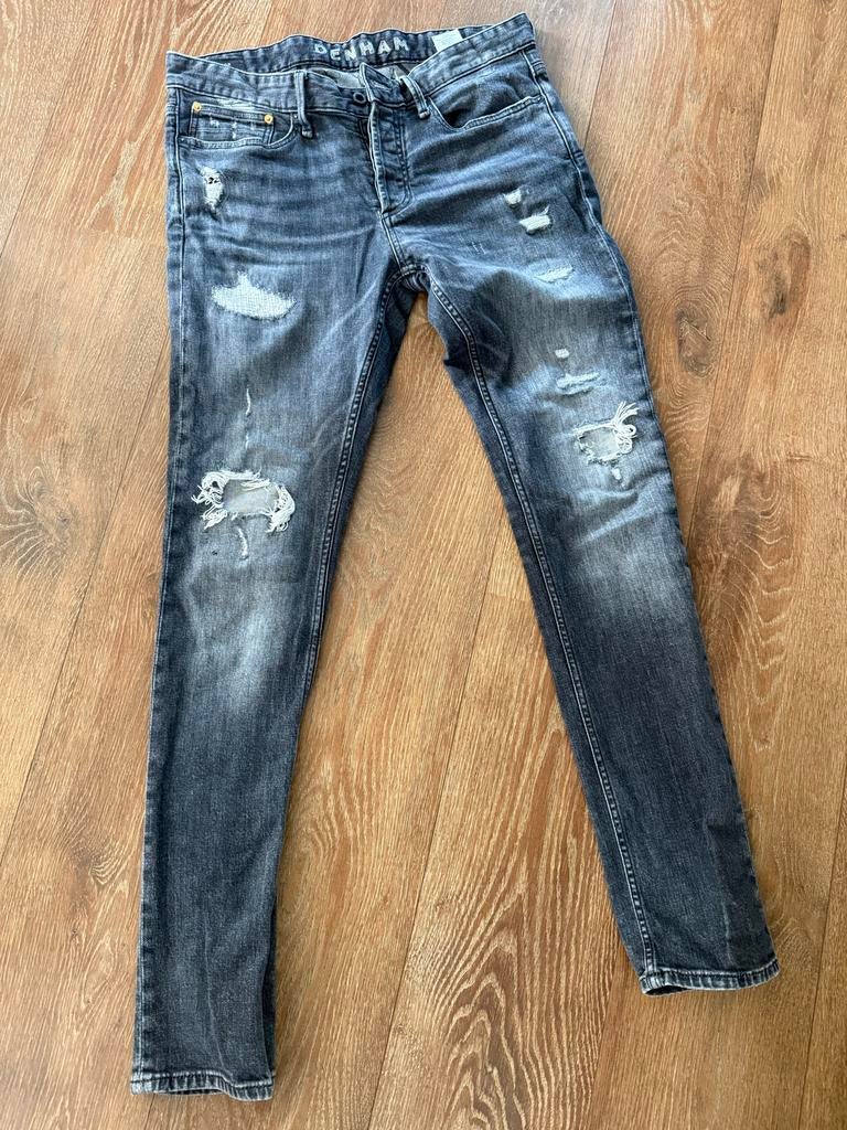 Denham Razor Slim Fit Jeans W33 L34 - Goede Staat, Ophalen of Verzenden, Gedragen, Zwart, W33 - W34 (confectie 48/50)