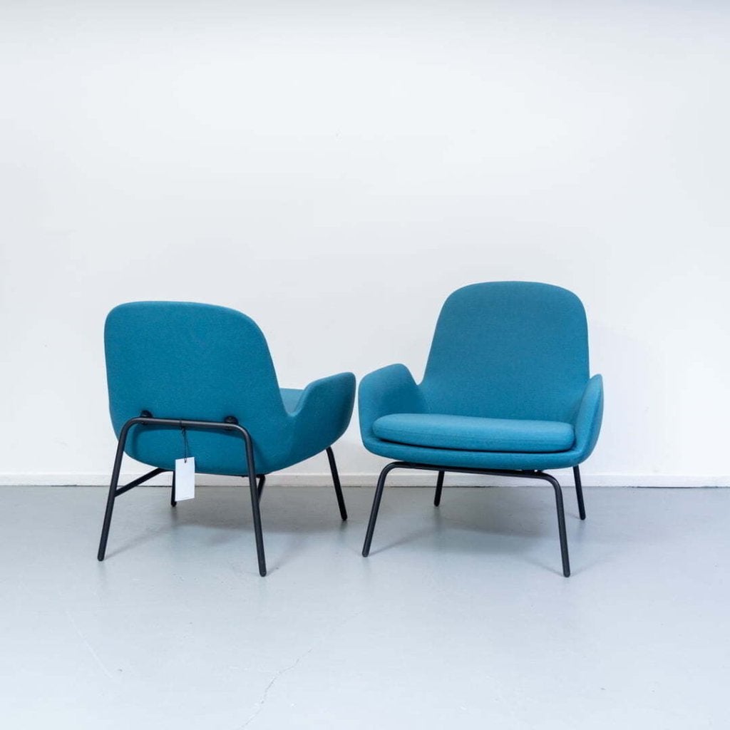Normann Copenhagen Era Fauteuil Blauw Stof, Niet ingevuld, Nieuw, Niet ingevuld, Niet ingevuld
