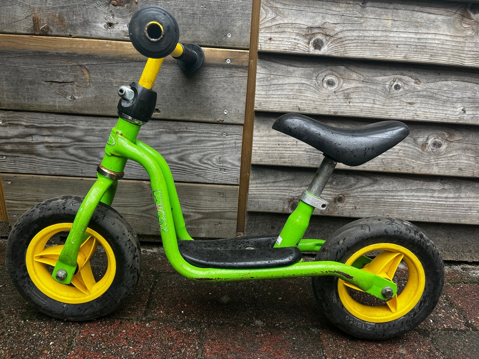 Puky loopfiets groen - Ideaal voor jonge kinderen, Ophalen, Gebruikt, Minder dan 16 inch