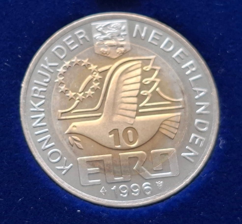 Penning 10 Euro Willem Barentsz - 1996, Verzenden, Overige materialen, Nederland