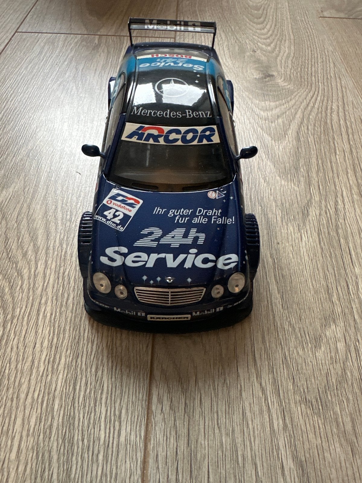 Mercedes-Benz CLK GTR DTM Modelauto - 24h Service, Ophalen of Verzenden, Zo goed als nieuw, Auto