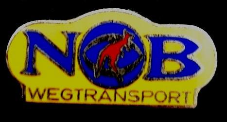 N.O.B. Wegtransport speld in emaille uitvoering, Verzenden, Nieuw, Transport, Speldje of Pin