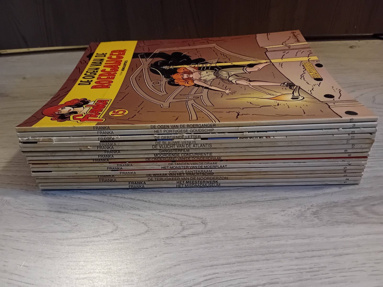 Franka Deel 1 t/m 15 - Henk Kuijpers, Boeken, Stripboeken, Meerdere stripboeken, Ophalen of Verzenden, Zo goed als nieuw, Henk Kuijpers