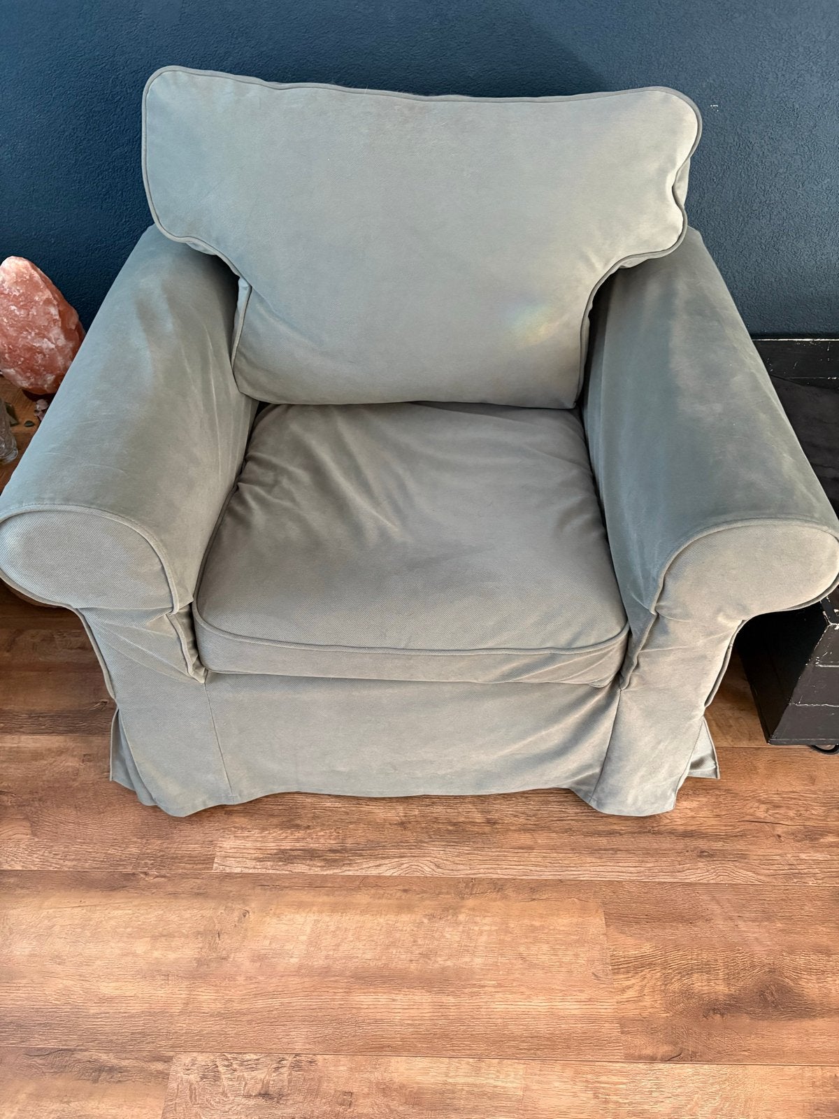Gratis IKEA Ektorp stoel (exclusief hoes), Ophalen, Gebruikt, Stof