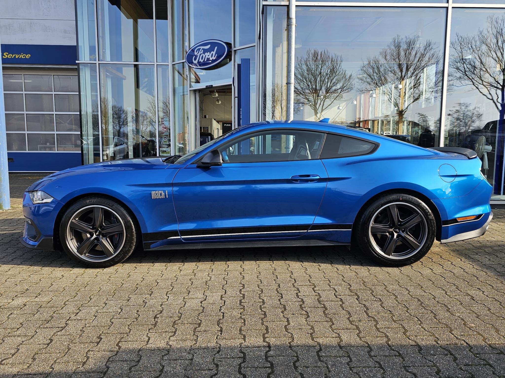 Ford Mustang Fastback 5.0 V8 Mach-1 | Handgeschakeld | 460pk, Auto's, Achterwielaandrijving, Leder, Bedrijf, Mustang