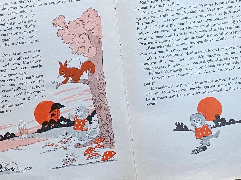 Miezelientje en Prinses Rosmarijn  / 6e druk , Antiek en Kunst, Ophalen of Verzenden