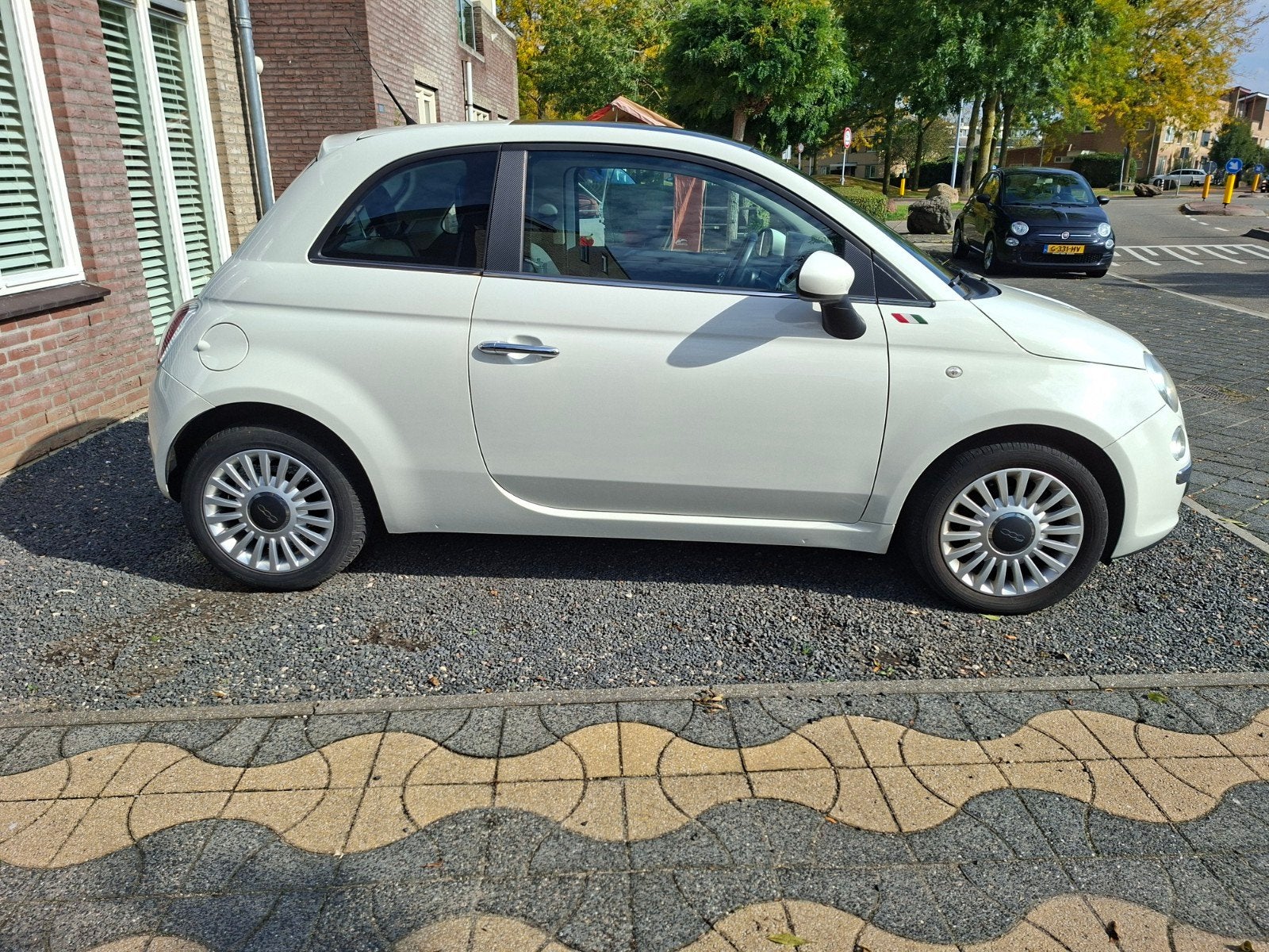 Fiat 500 0.9 Twinair 2011 Wit, Auto's, Voorwielaandrijving, 31 €/maand, 24 km/l, Handgeschakeld